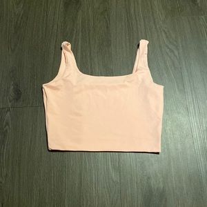 Pink Cropped Tank